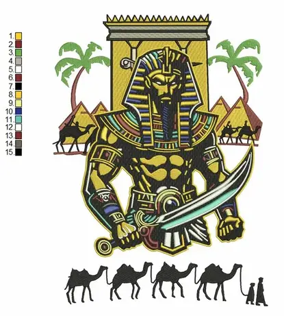 Patch de branding de restaurant brodé