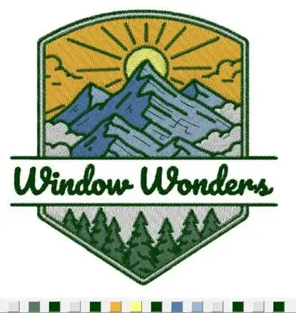 Logo d'entreprise numérisé et brodé